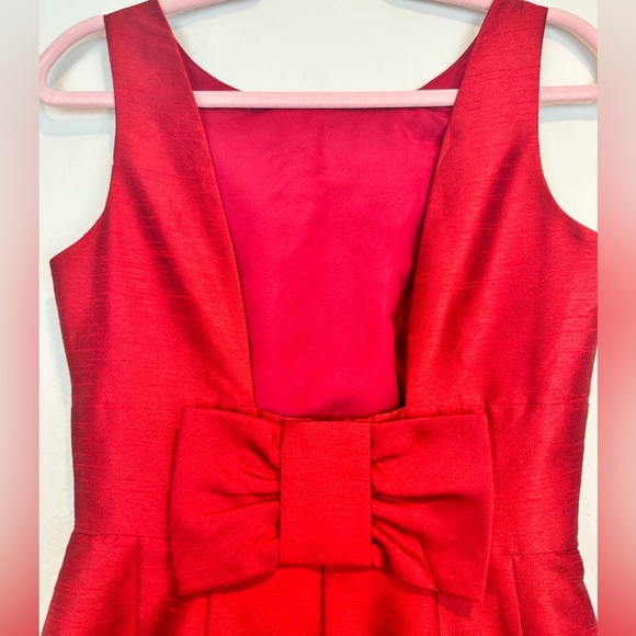 Alfred Sung Low Back with Bow Mini Dress - Picture 5 of 10